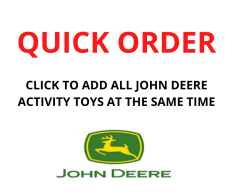 *QUICK ORDER - JOHN DEERE ACTIVITY TOYS