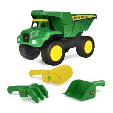JD DUMP TRUCK WITH SAND TOOLS 38CM