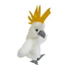 HAND PUPPET L/TAIL COCKATOO 25CM 