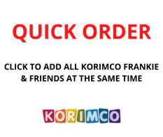  QUICK ORDER - KORIMCO FRANKIE & FRIENDS