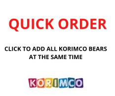  QUICK ORDER - KORIMCO BEARS